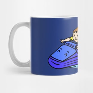 Funny Jet Skiing Mug